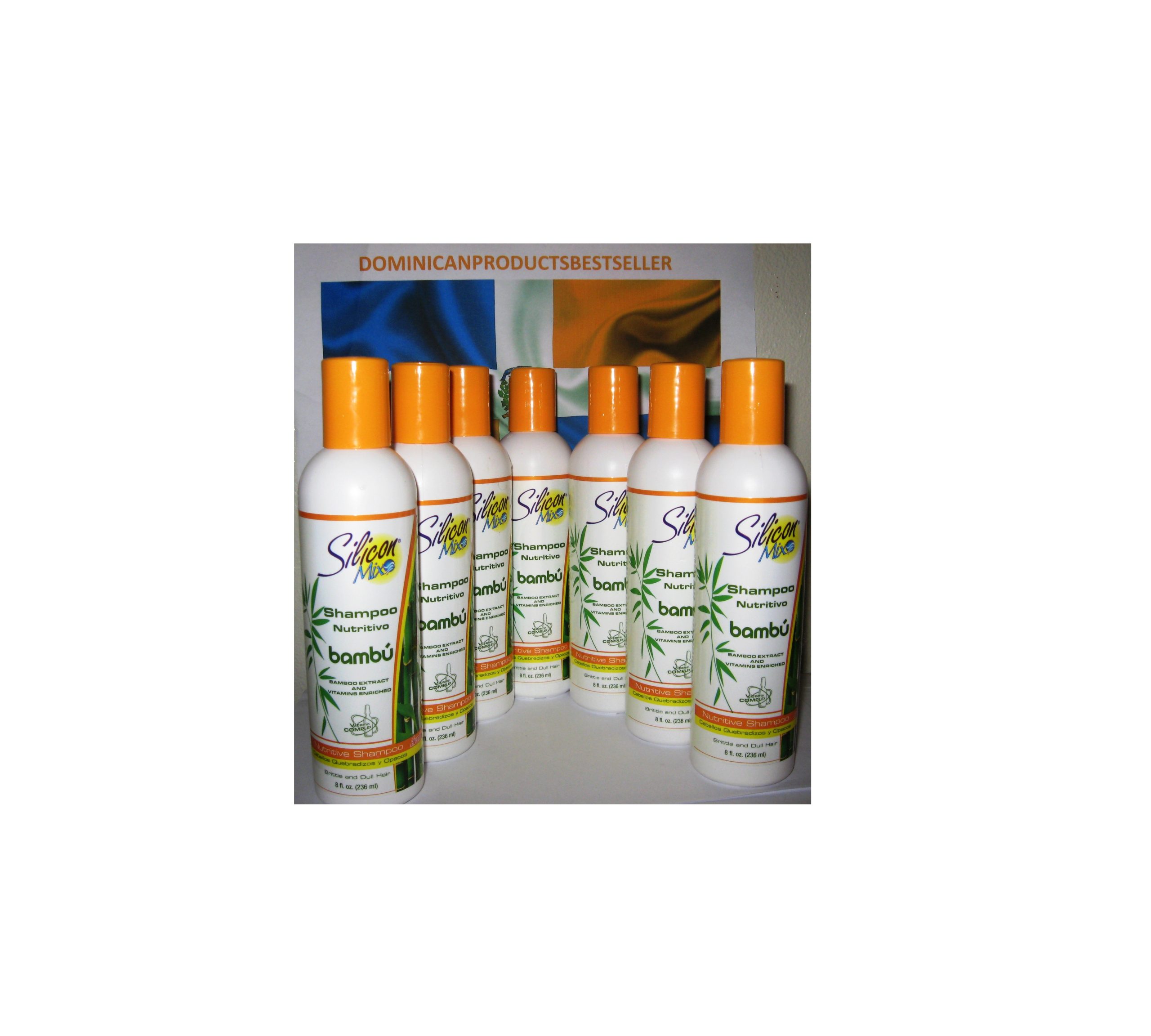 7 Units Silicon Mix Bambu Shampoo Hair Growth Regenerates Wholesale Combo