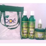 Crece Pelo Boe Combo Gift Bag Shampoo 13.2 Leave In Hair Treatment 8 oz Shine Drops Growth