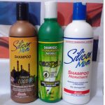 3 UNITS SILICON MIX + CRECE PELO + ARGAN  OIL SHAMPOO 16 OZ