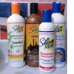 3 UNITS SILICON MIX BAMBU + PERLA + ARGAN OIL SHAMPOO 16 OZ + SILICON MIX 8 OZ