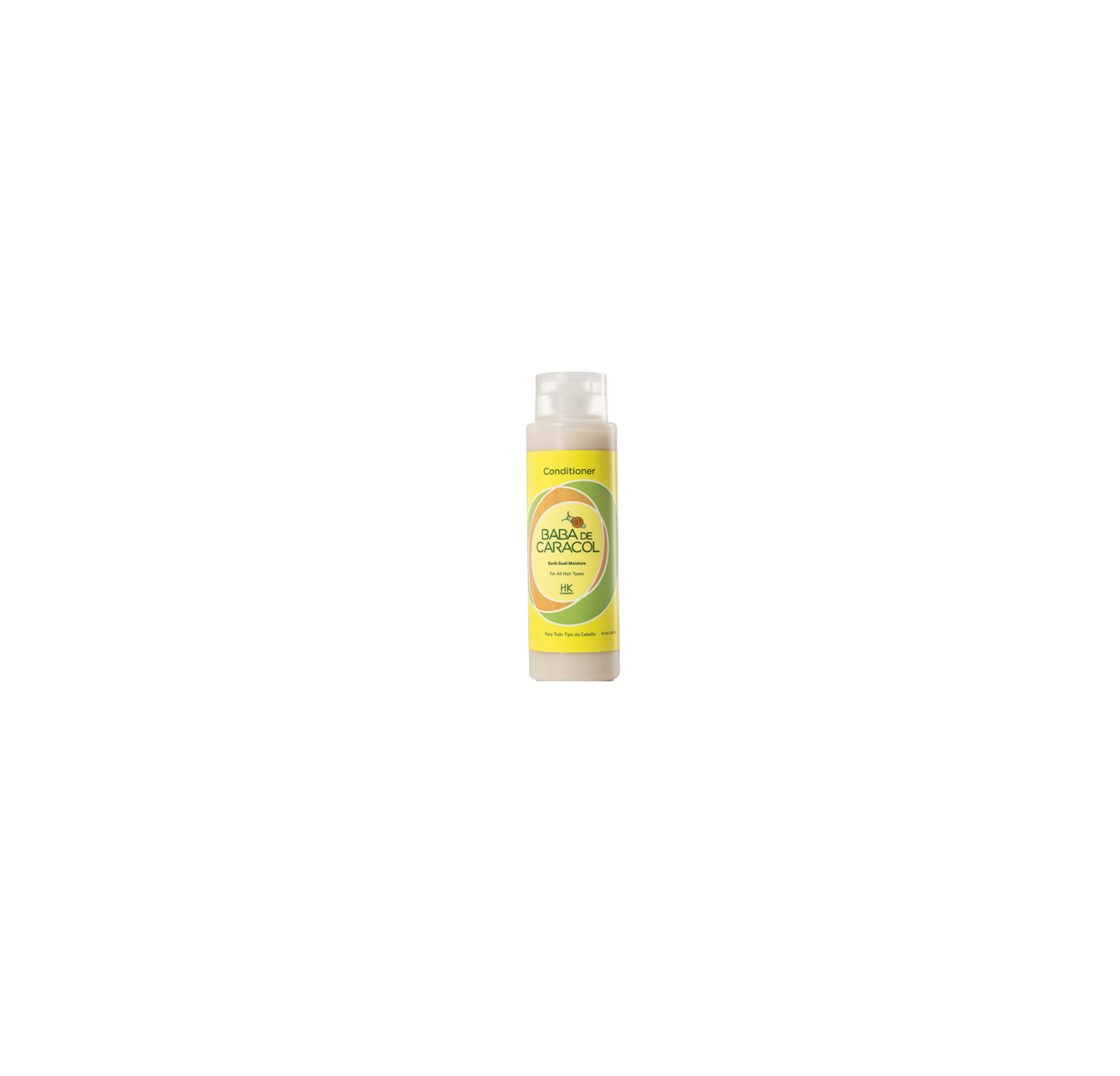 Baba de caracol Earth Snail Slime Hair Rinse 16 oz Hydrates Conditions Dry and Damaged Hair