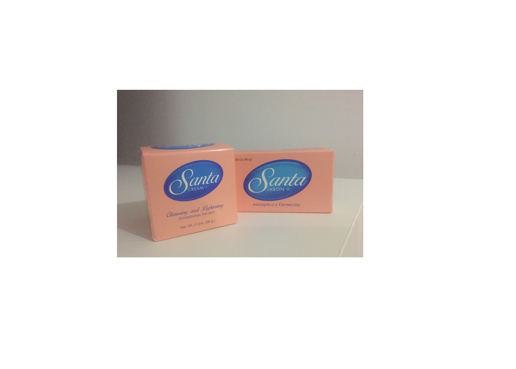 Santa Lightening Cream 2 oz + 2.85 soap