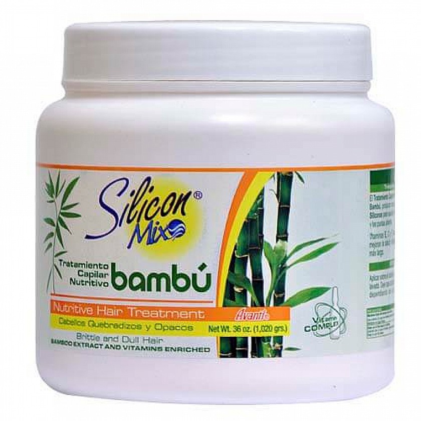 1 Unit Silicon Mix Bambu Hair Treatment 36 oz Growth regenerates Salon