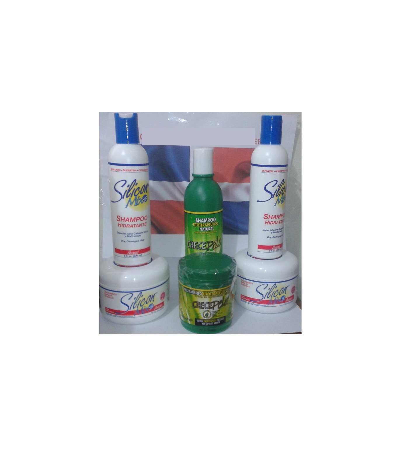 3 HAIR TREATMENT + 3 SHAMPOO 2 SILICON MIX 1 CRECE PELO FRETE GRATIS BRASIL