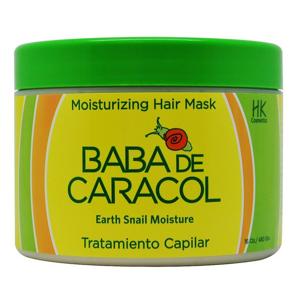 Baba de caracol Earth Snail Slime Hair Treatment 16 oz Hydrates Conditions Dry a