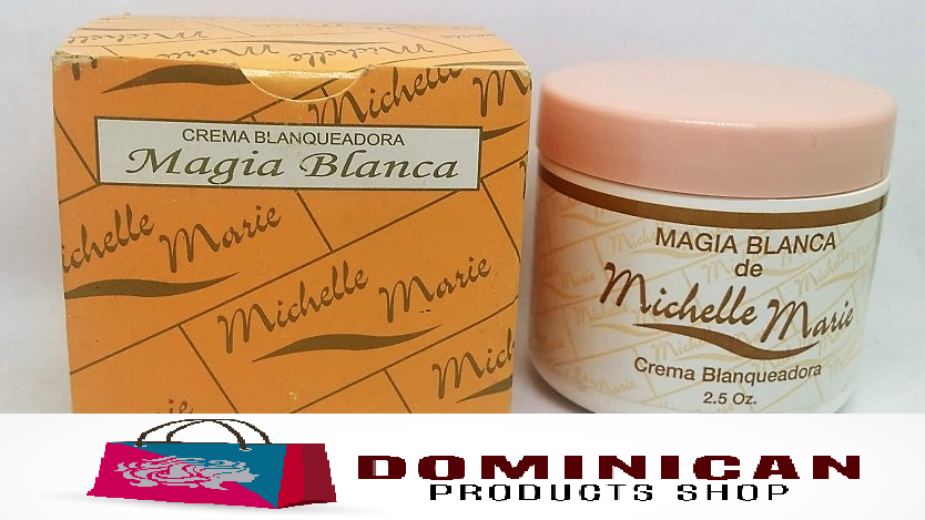 4 UNITS Michelle Marie Skin whitening cream Magia blanca 2.5 ozs Dominican CREAM