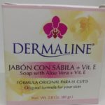 Dermaline Jabón 2.85 oz con Aloe Vera