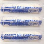 4 BAR 1/2 POUND Roldan Dominican Jabon Castilla Castile Soap sensitive baby SKIN