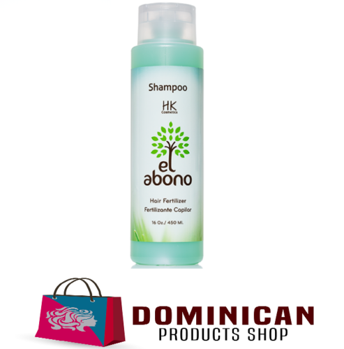 EL ABONO HAIR FERTILIZER STRAIGHTENER GROWTH SHAMPOO 16 OZ  BRASIL JAPAN EUROPE