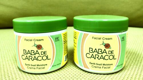 2 BABA DE CARACOL SNAIL SLIME FACIAL CREAM 3.5 OZ spf dominican regenerate skin