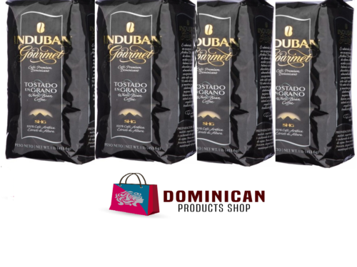 4 pound CAFE Santo Domingo induban gourmet roasted whole bean coffee 100% EUROPE