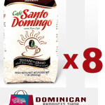8 pound CAFE Santo Domingo toasted whole bean best Dominican coffee 100%  EUROP