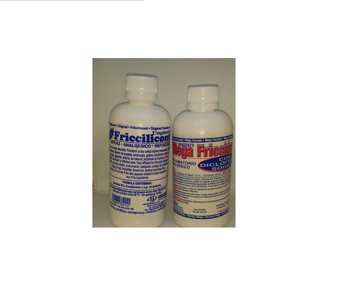 Friccilicont + mega friccion 10 oz