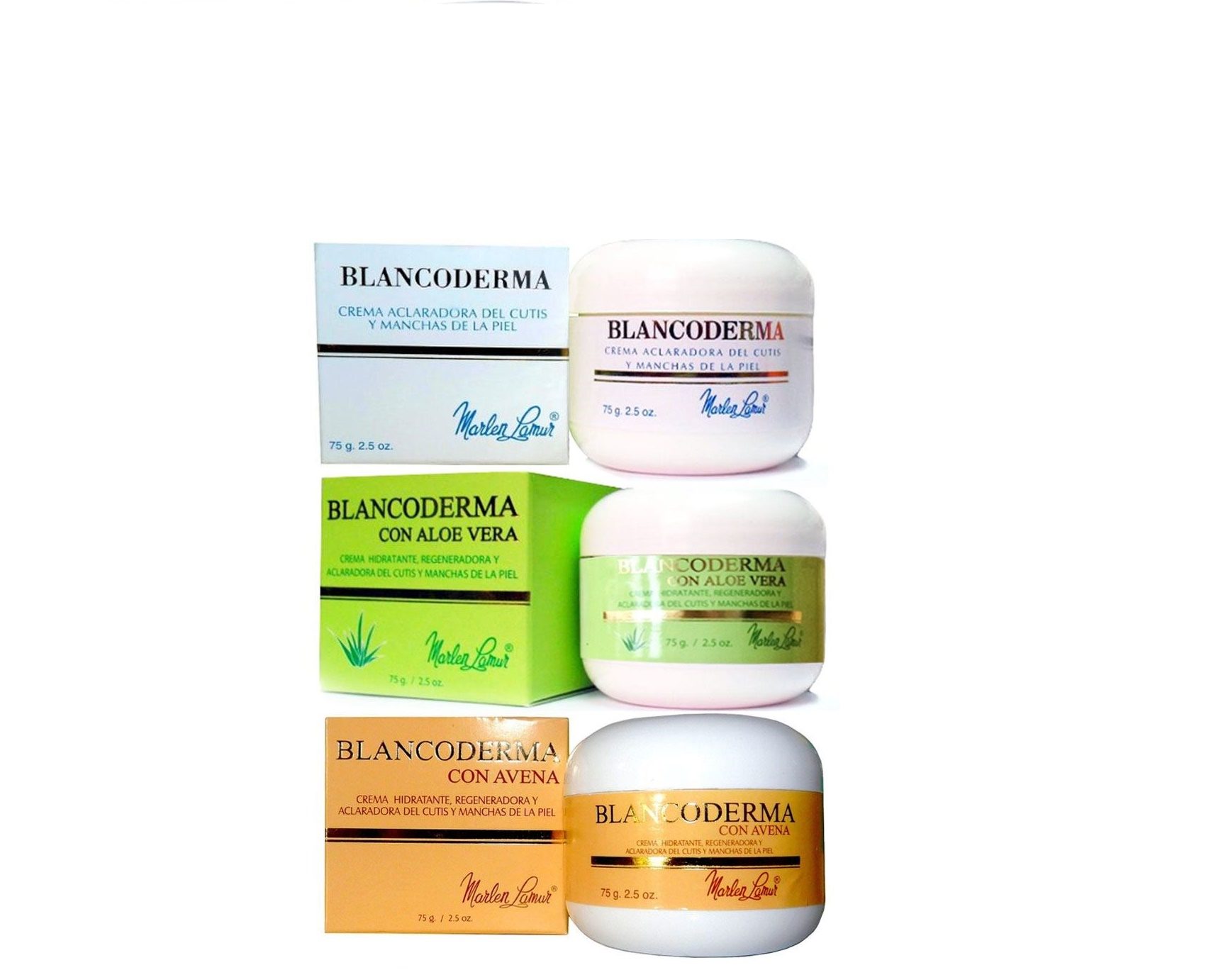 Blancoderma Blanca Aloe Vera y Avena