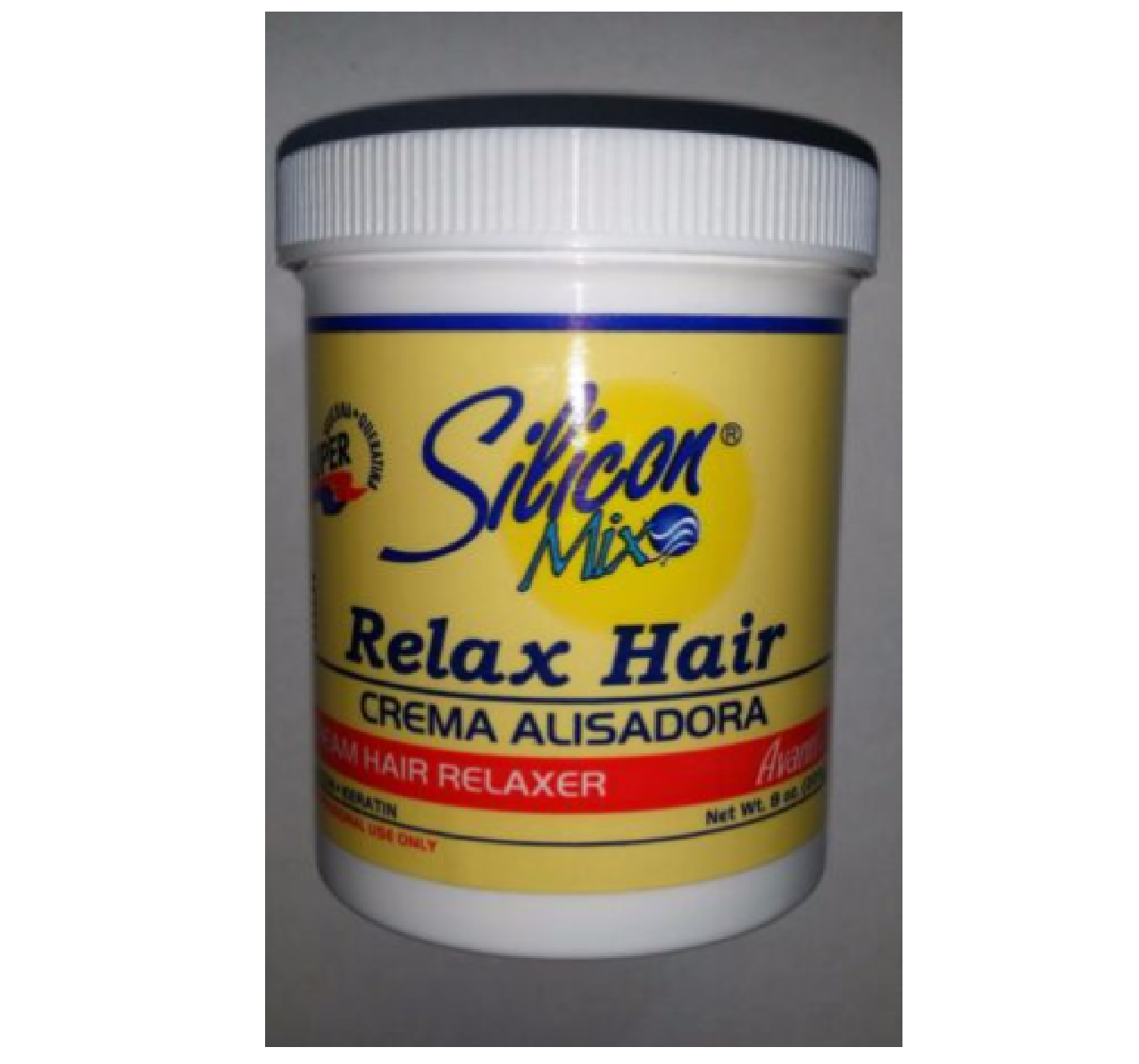 Silicon Mix 8 OZ 225 gramos Relajador De Cabello Super rastreamento Brasil Japón Europa