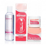 Borasol líquido antiséptico, sin colorear añadido Plus borasol Antiséptico Powder 4oz
