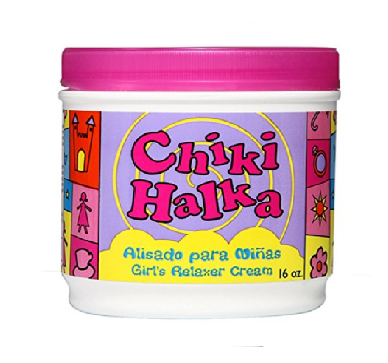 Hair Relaxer Chiki Halka Crema Para Niñas