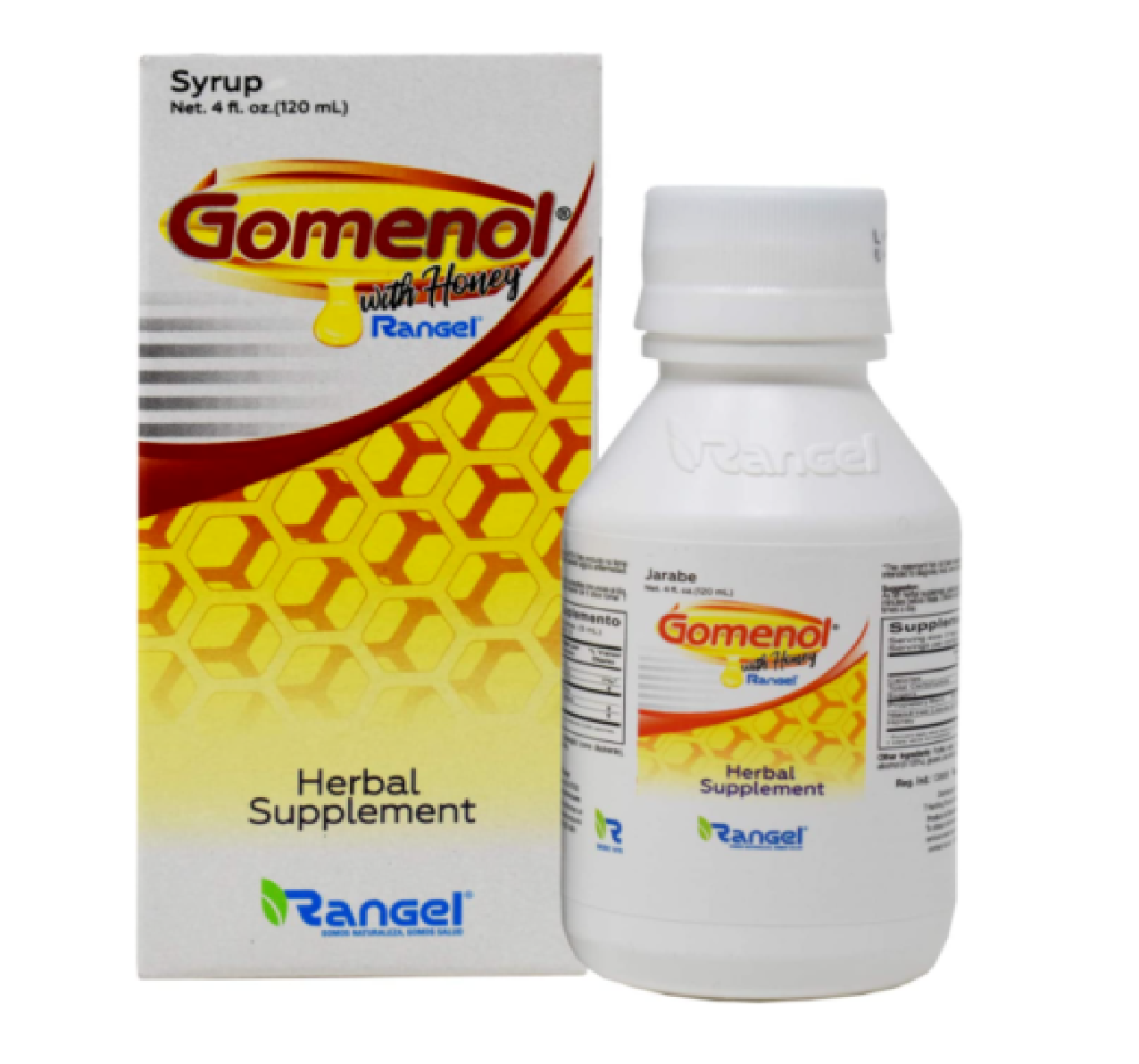 Gomenol miel Rangel Suplemento De Hierbas 4 OZ