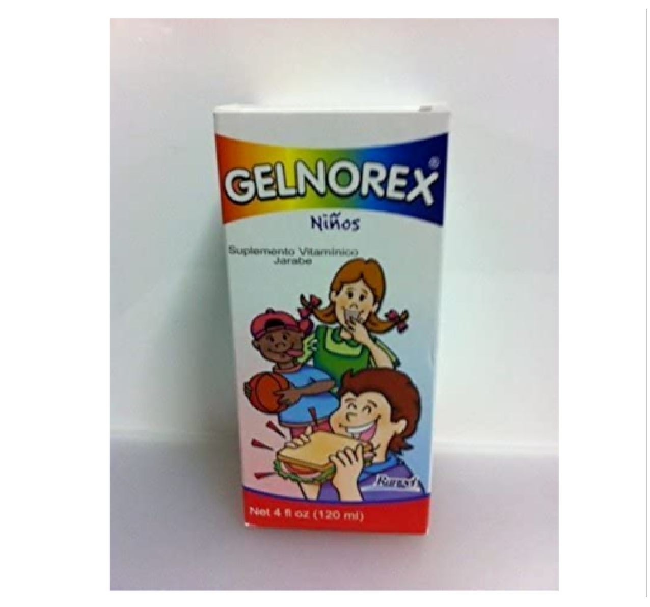 Gelnorex Infantil jarabe de Suplemento de Vitamina B 4oz