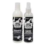 Doctor Cabello Ligao de leche Combo Set-Suero 8.6oz y champú 13.2oz