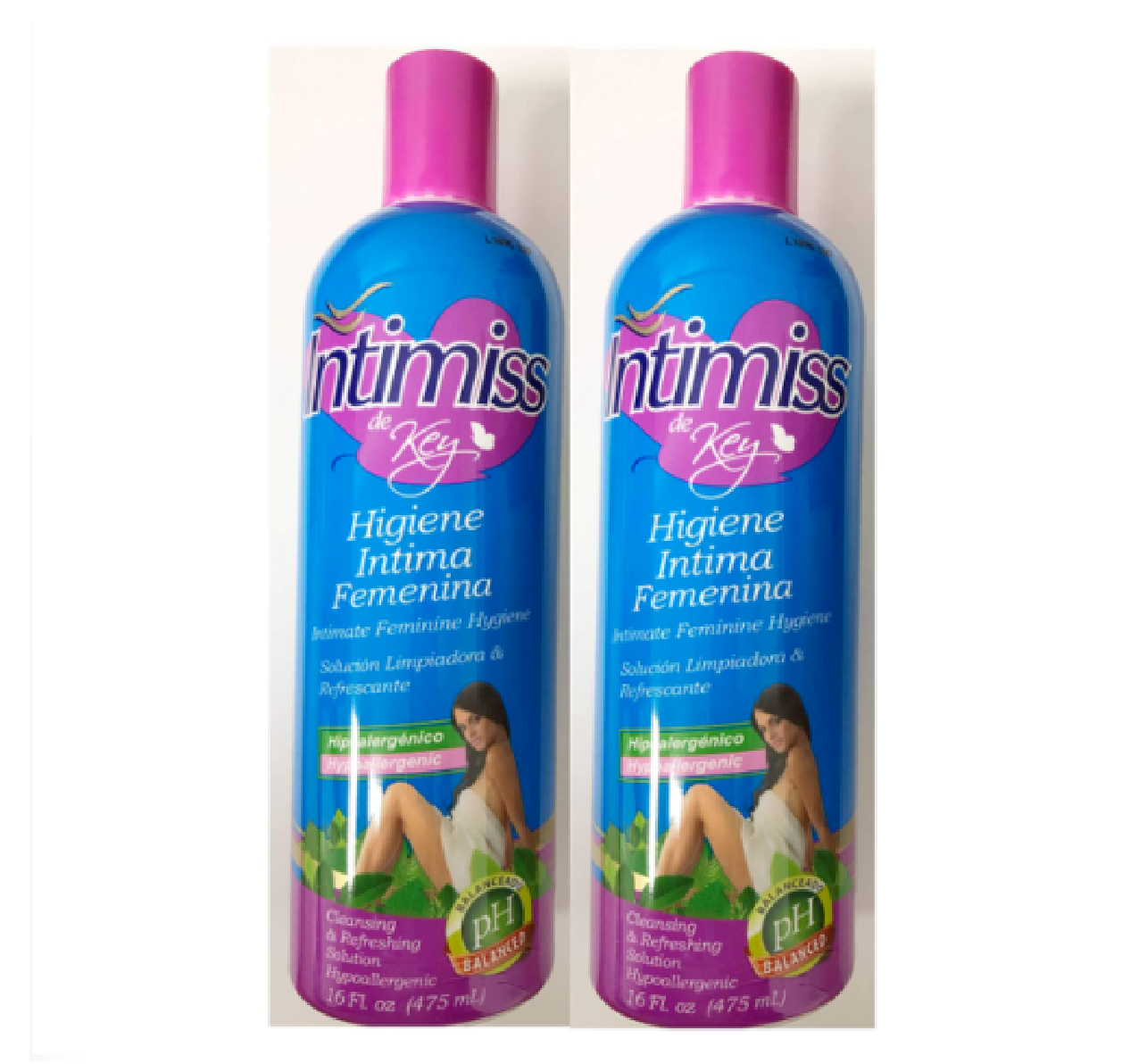 Miss Key intimiss de solución de limpieza clave y refrescante 16 OZ