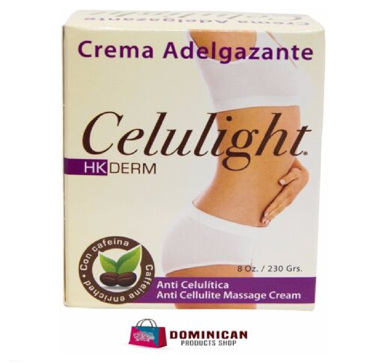 HK Derm Celulight Thermoactive masaje y slendering Crema 8 OZ Brasil Japón