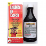 Emulsión de escocia Fresa/arepa 6,5 OZ. Manuel de hígado de bacalao 2-Pack