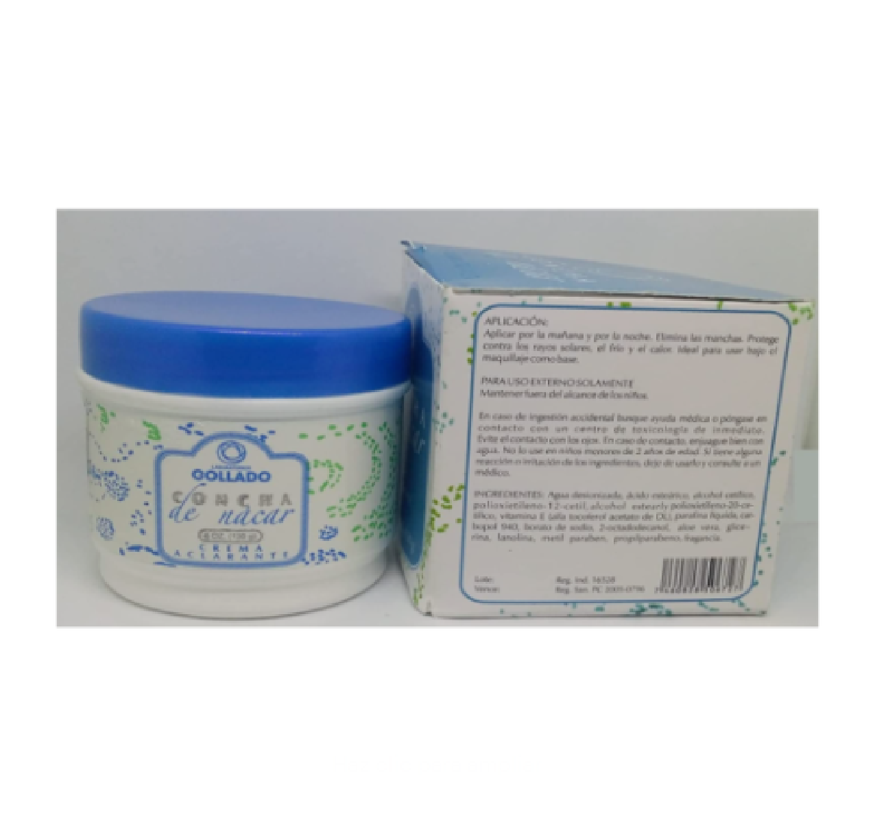 Crema Para La Piel Concha Nacar