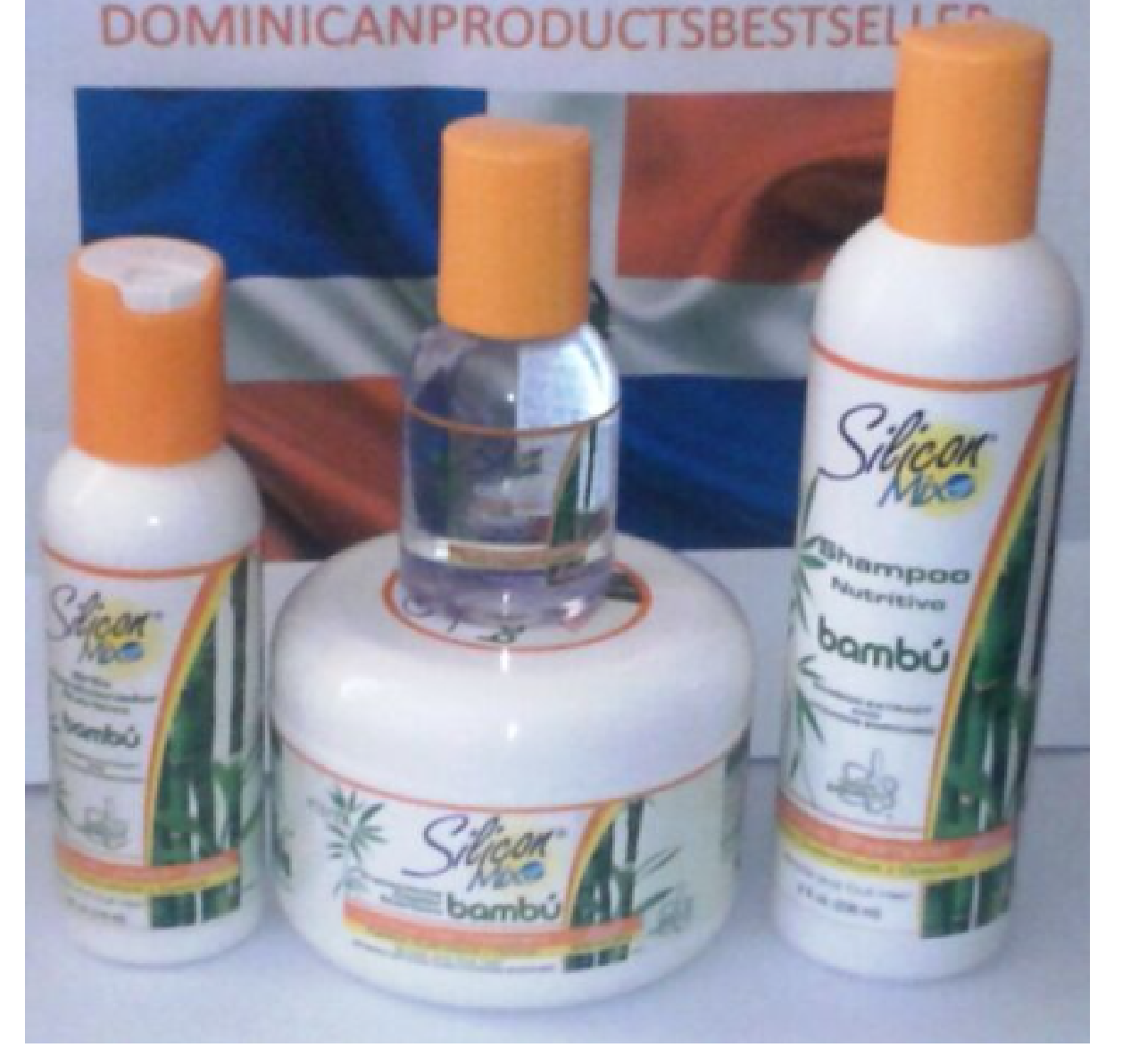 Silicon Mix Bambu 8 Oz/Kit Champú Tratamiento Capilar dejar en frete Gratis Brasil