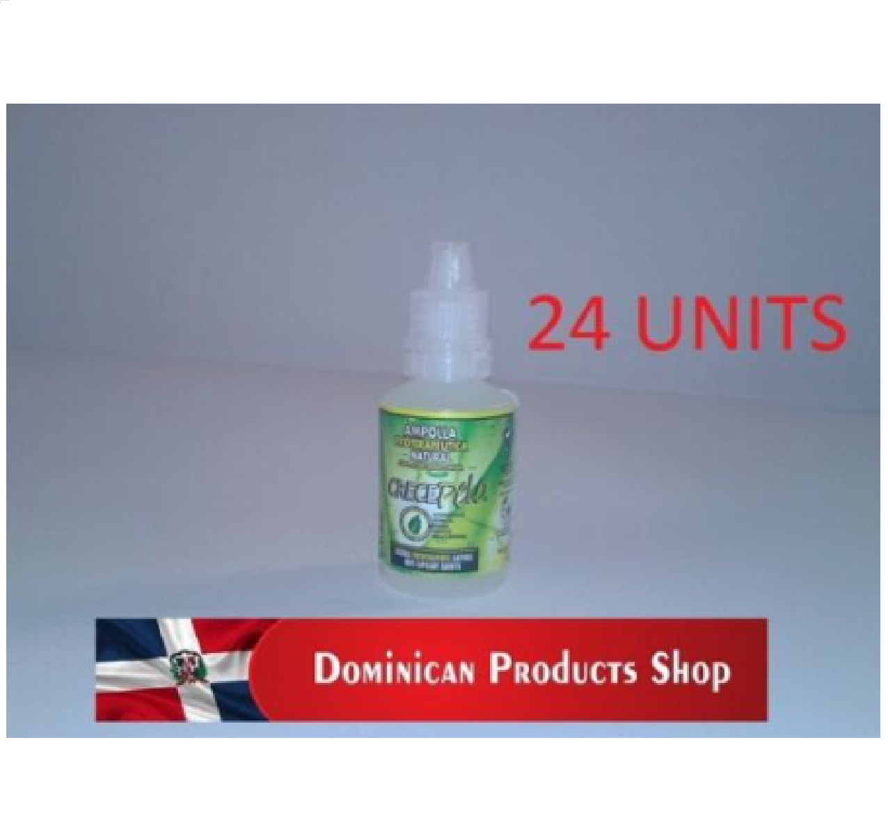 BOE Crece Pelo Natural phitotherapeutic Ampolla de 23 Ml cada 24 Pack Caja Dominicana