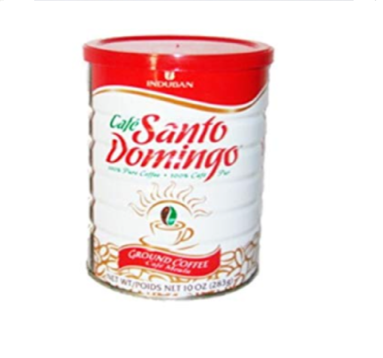 Café Santo Domingo, República Dominicana 100% café recién castrado Puro
