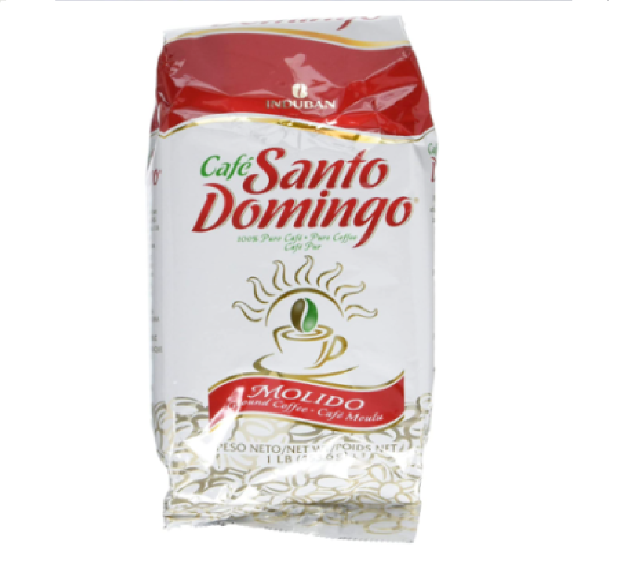 Cafe Molido Santo Domingo café 1 libras - 2 Pack - 4 Set
