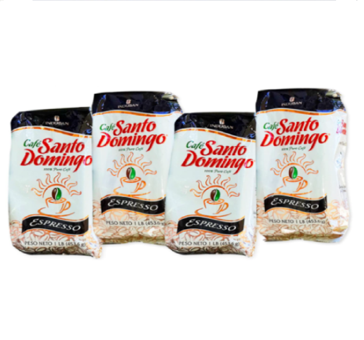 Café Santo Domingo café molido Tostado Espresso, Bolsa De 1 libra
