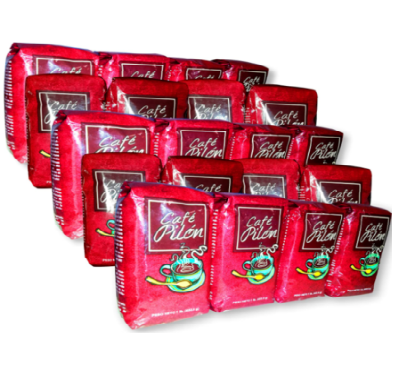 Pilon Ground Dominican Café-bolsas de café (20 libras)